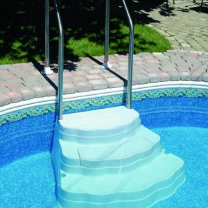 Yes, you can add steps to a pool. Here's how. | Buds Pools