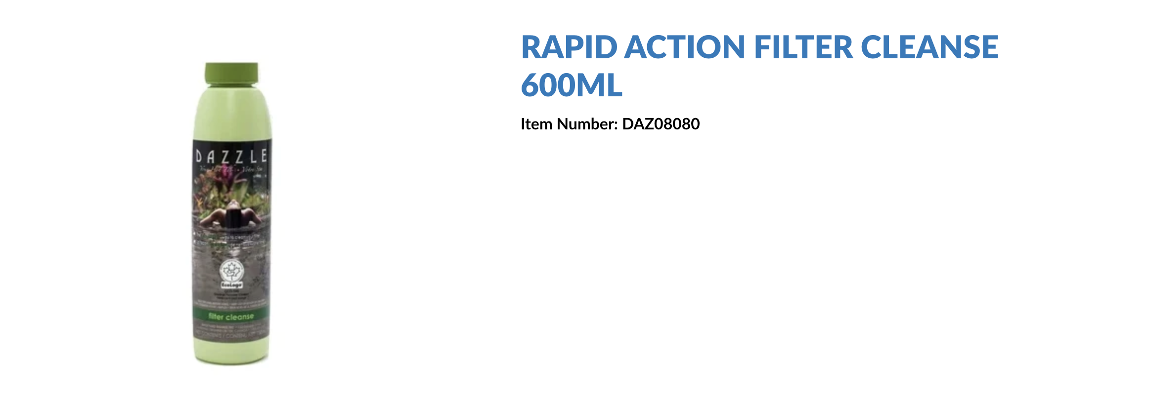 Rapid Action Filter Cleanse