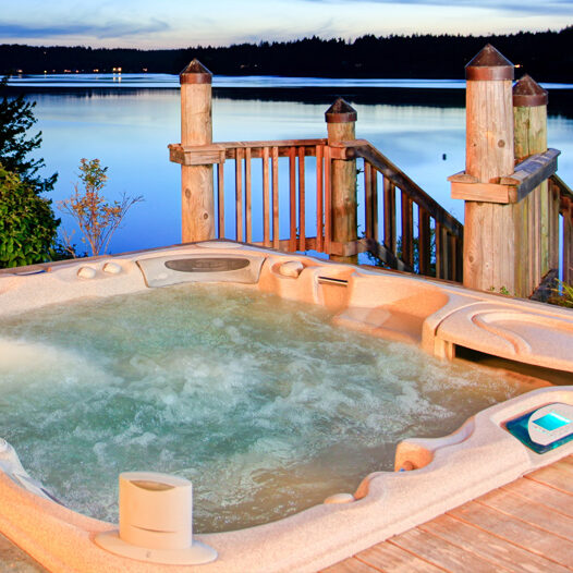 Featured hot tub